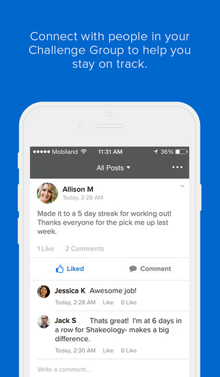 My Challenge Group Tracker: Image 3